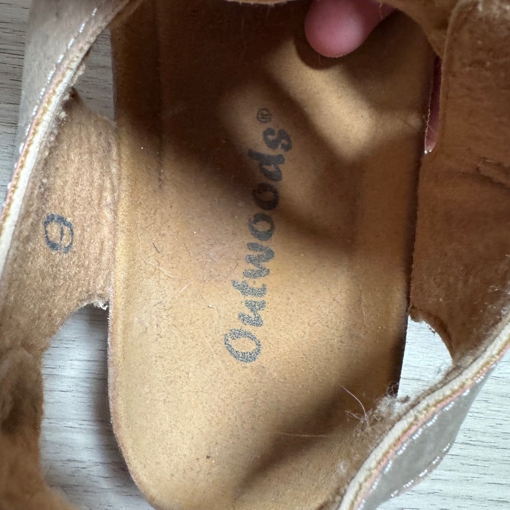 Outwoods Women's Tan Braided Thong Cork‎ Footbed Sandals Size 9 Beach Vacation - Picture 6 of 7